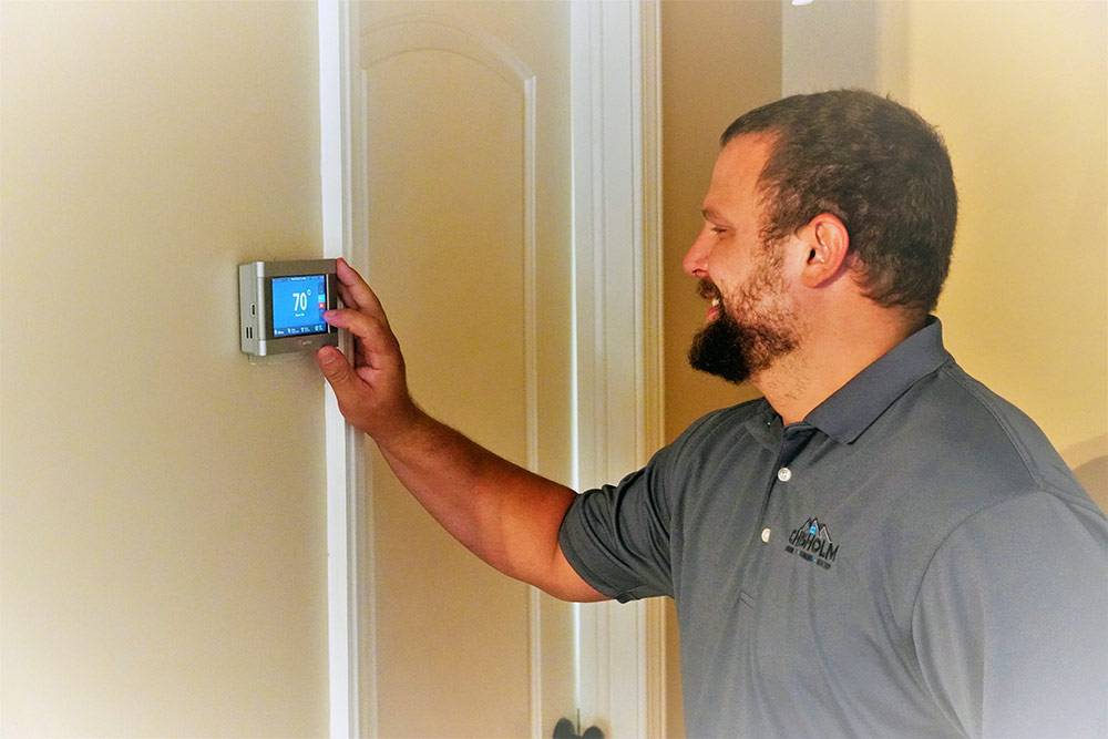 An image of a home in Greenville that needs a new heating system.